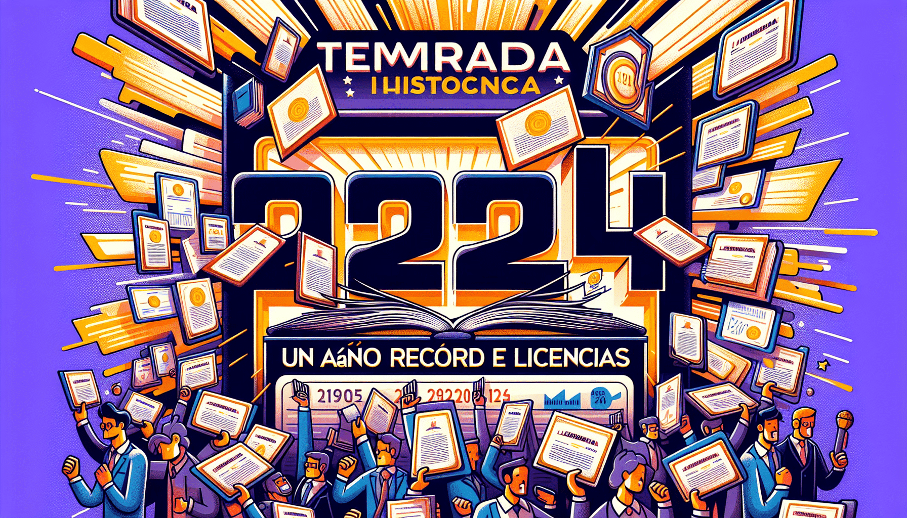 TEMPORADA 2024: Un Año Histó rico con Récord de Licencias