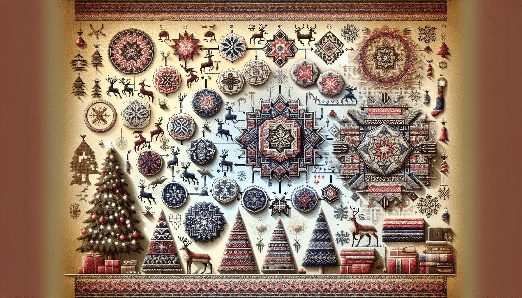 Novedosos Textiles Navideños: Una Mirada a la Evolución del Estilo Nórdico