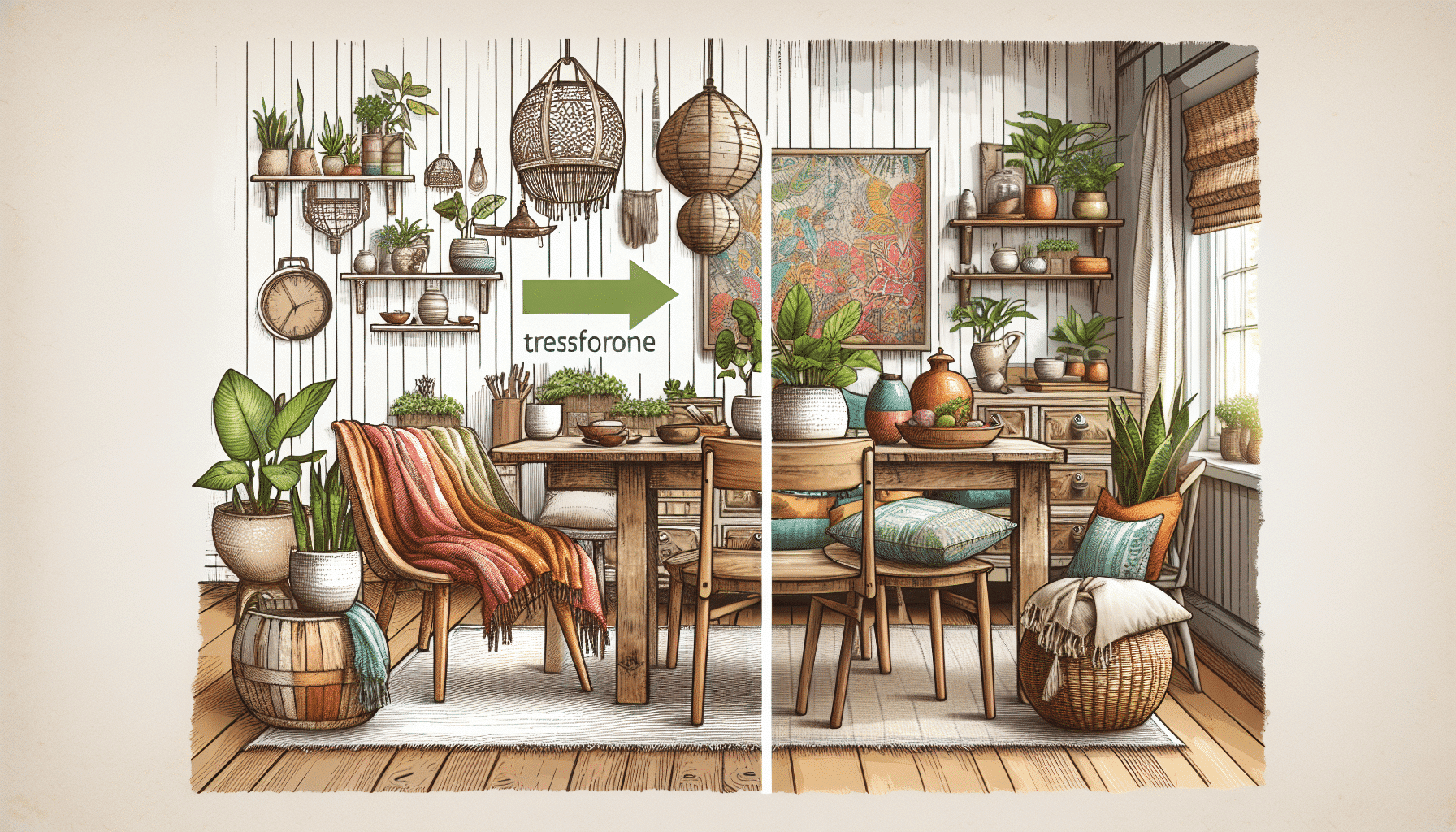 Renueva tu Espacio: Cómo Adoptar el Encanto del Estilo Rústico Chic en la Decoración de tu Hogar