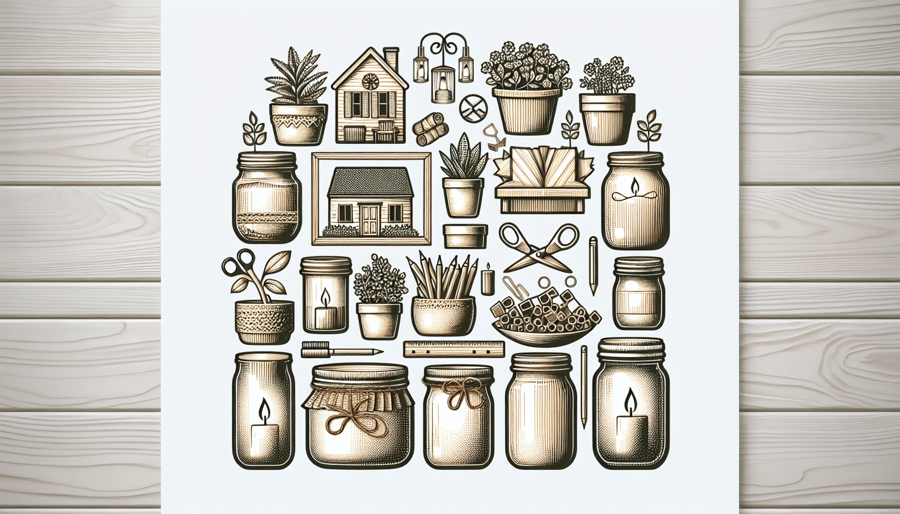 Decora Tu Espacio: Inspiración Creativa con Frascos de Vidrio Reciclados