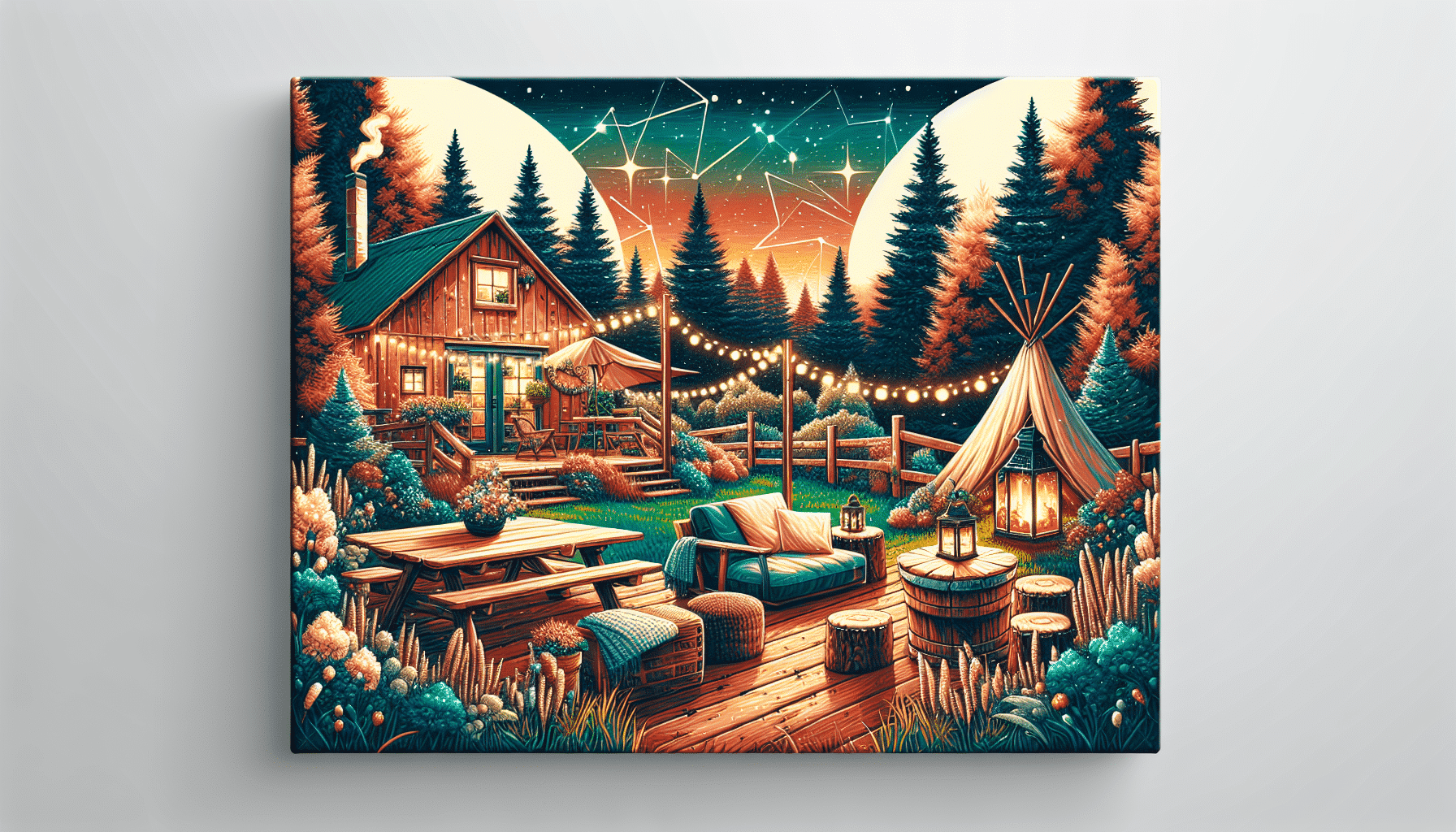 Crea un Encantador Refugio Rústico: Transforma Tu Patio con Estilo y Calidez