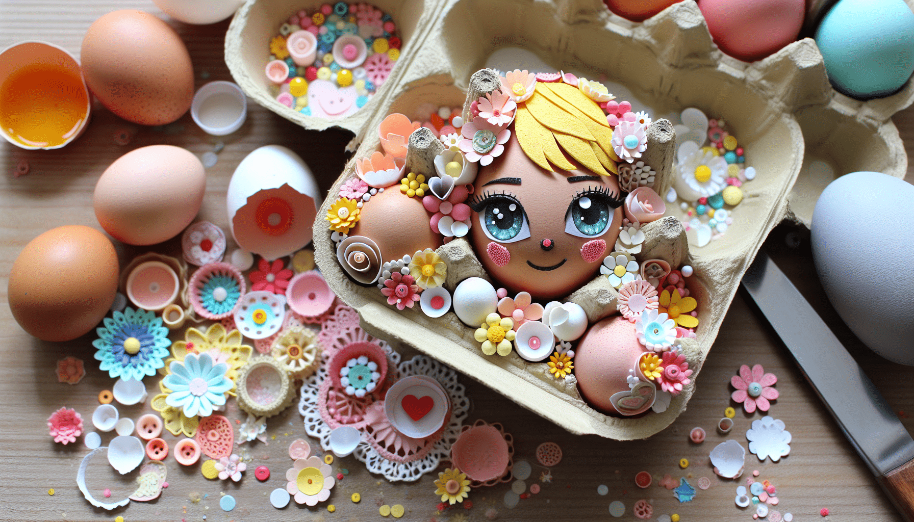 Creatividad Sostenible: Proyectos DIY para Reciclar Cajas de Huevos