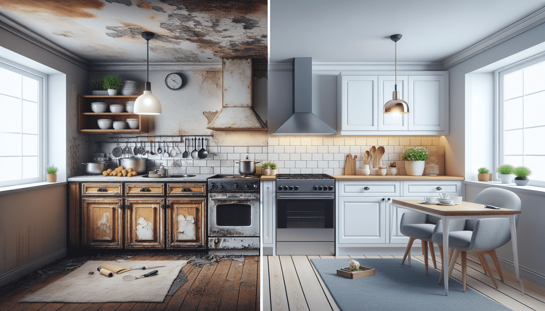 Renovación Relámpago: Cocina Alquilada Transformada a Bajo Costo