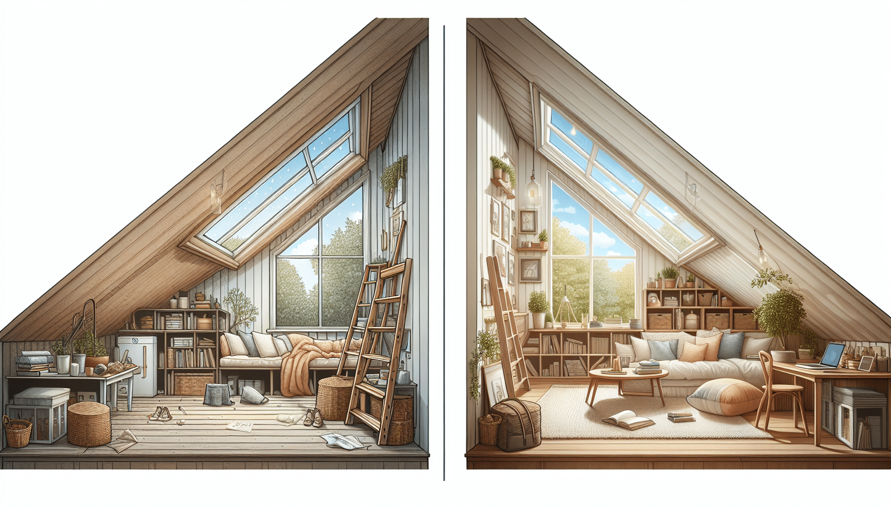 Ideas Creativas y Prácticas para Transformar y Decorar tu Buhardilla