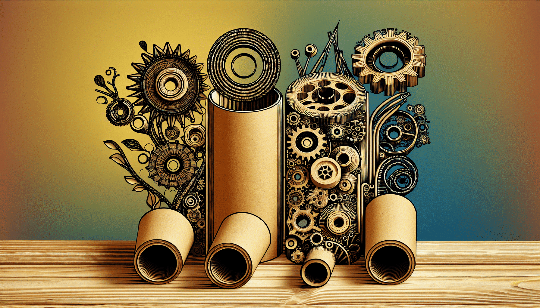 Innovadoras Ideas para Reciclar Tubos de Cartón de Manera Fácil y Creativa