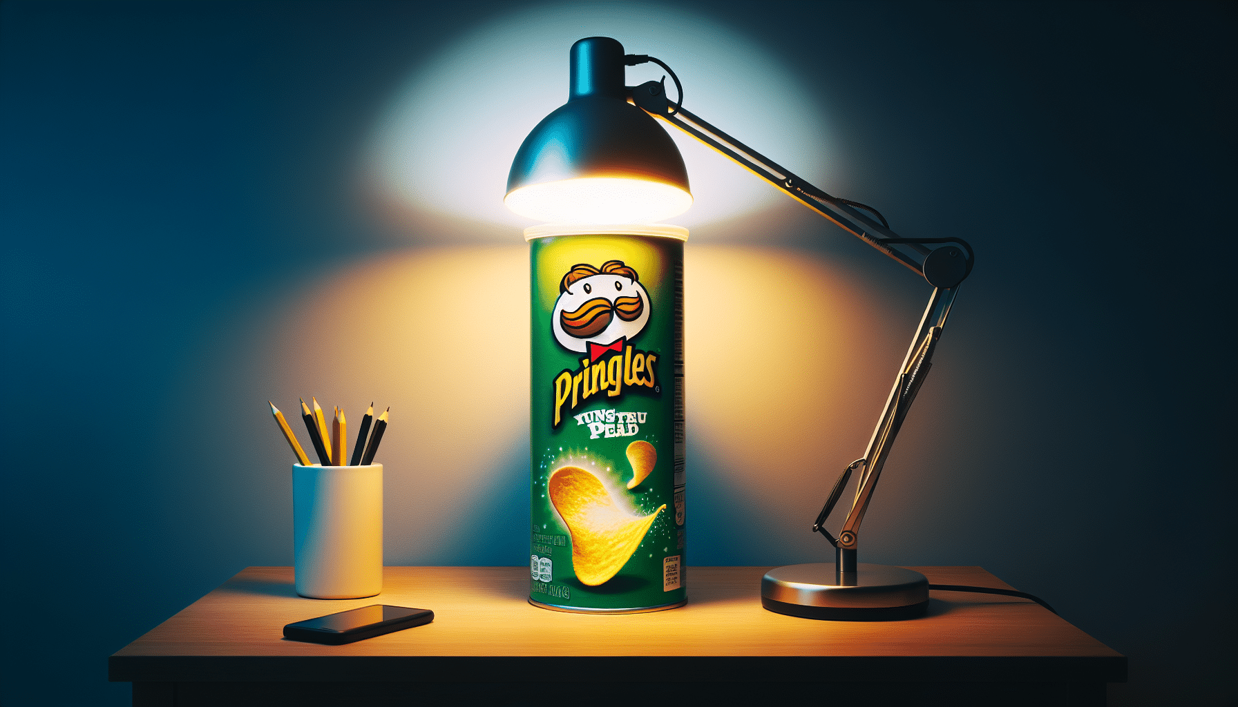 Iluminación Innovadora: El Bote de Pringle’s que Desafía el Diseño de Ikea