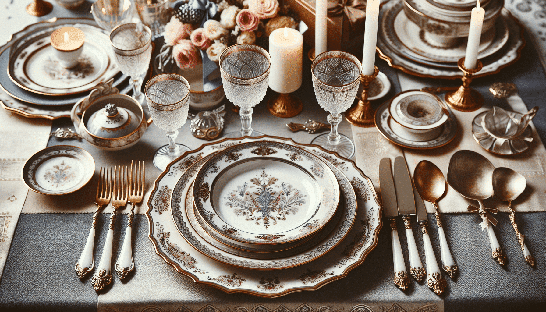 Vajillas Sofisticadas para Deslumbrar en tus Celebraciones