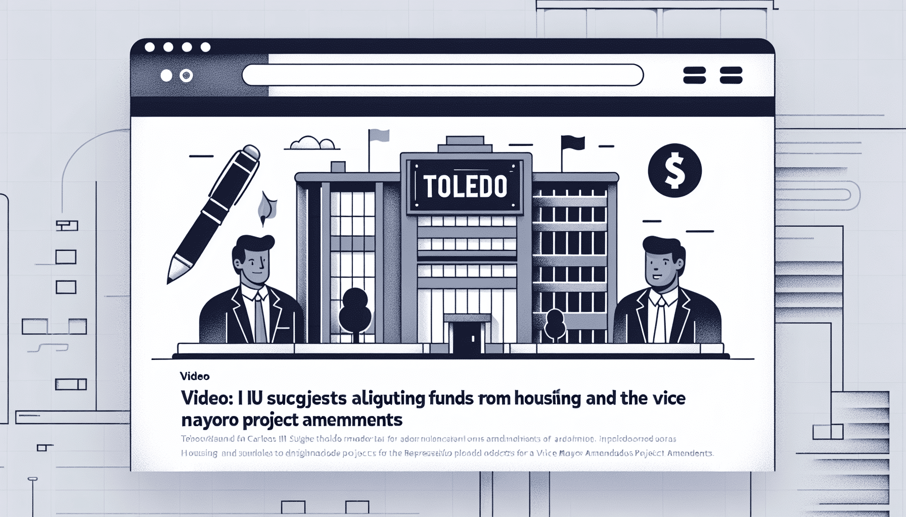 Vídeo: IU Toledo sugiere asignar fondos de Carlos III para vivienda y Vicealcaldía en el proyecto de represaliados a través de enmiendas.