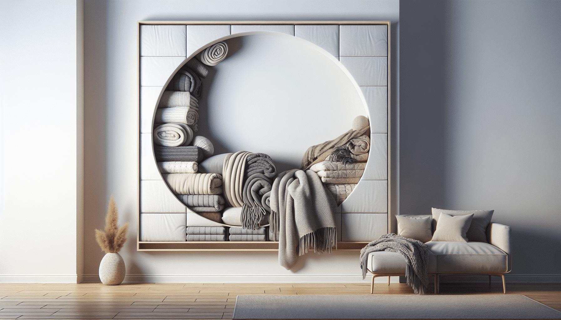 Zara Home Revoluciona el Almacenamiento de Mantitas para Espacios Reducidos