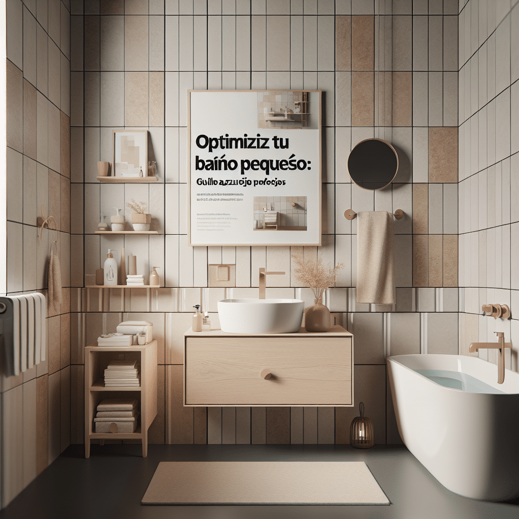 Optimiza Tu Baño Pequeño: Guía Definitiva para Elegir los Azulejos Perfectos