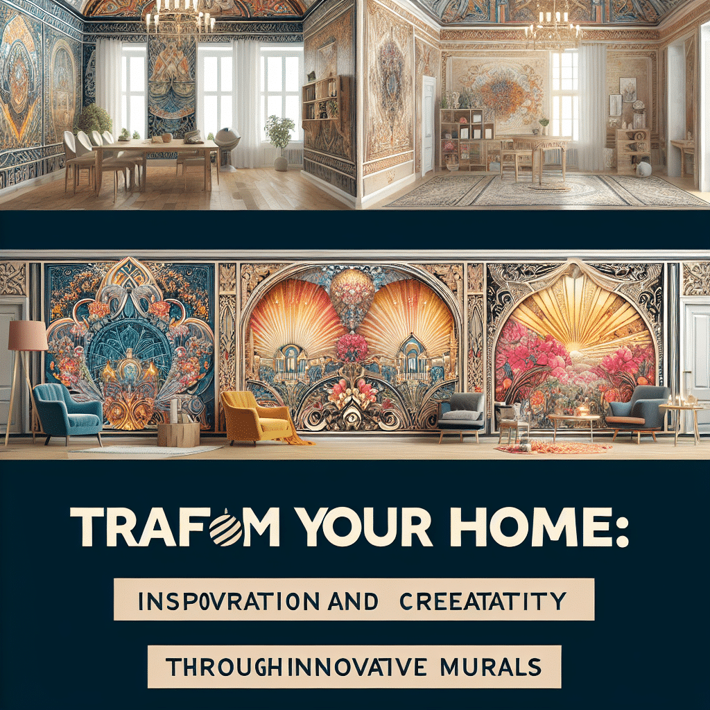 Transforma tu Hogar: Inspiración y Creatividad a Través de Murales Innovadores