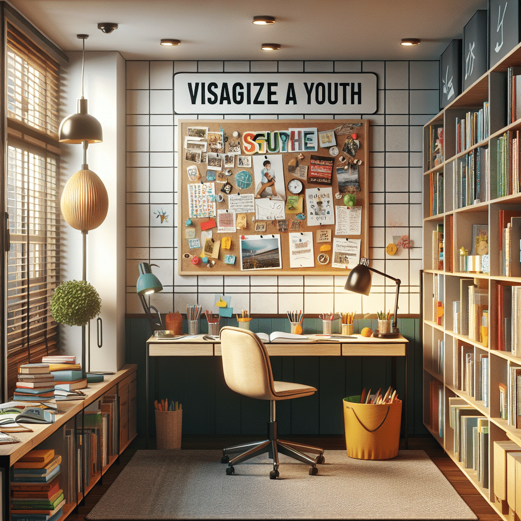 Cómo Diseñar un Espacio de Estudio Juvenil: Atractivo, Funcional y Productivo