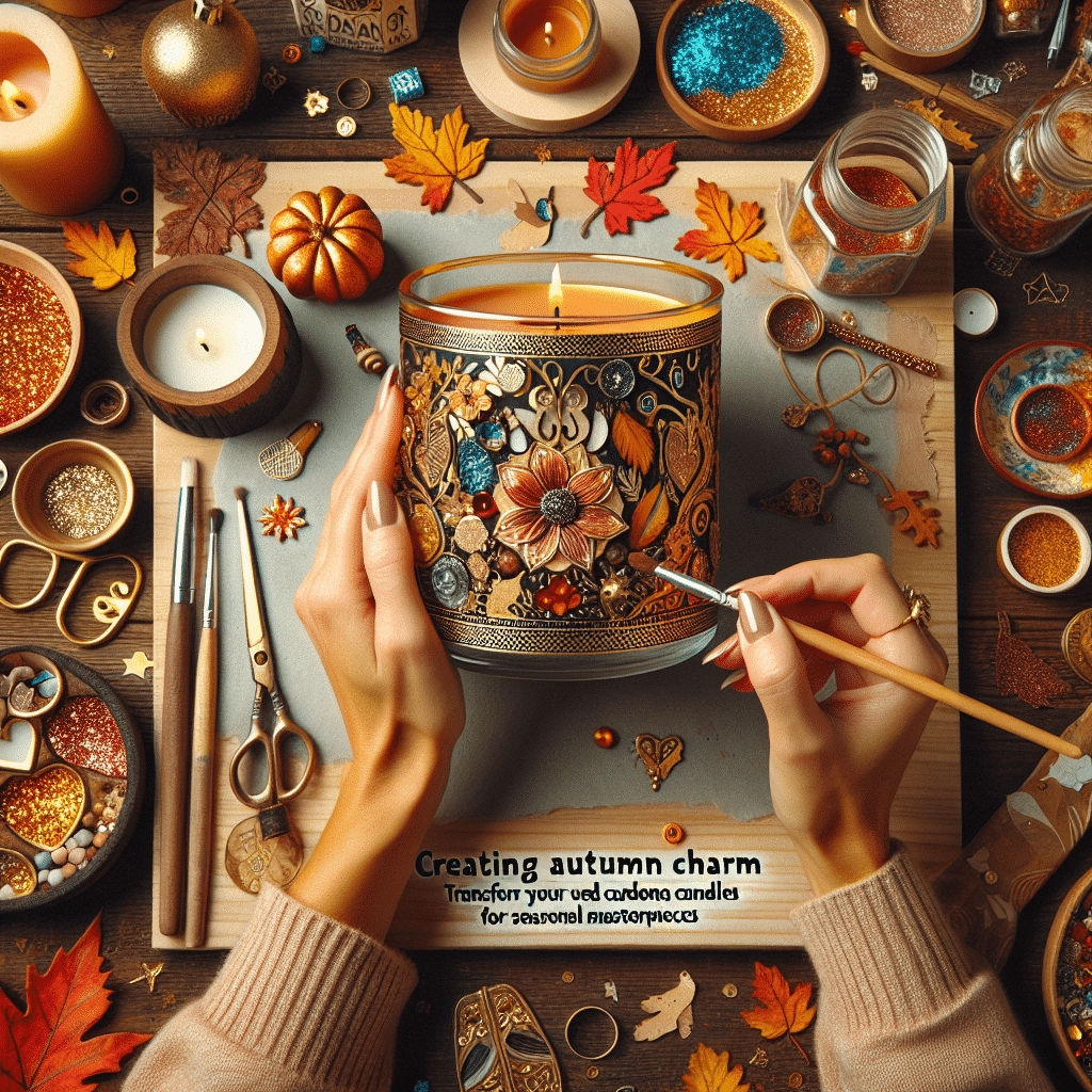Crea Encanto Otoñal: Renueva tus Velas Mercadona Usadas en Obras Maestras Estacionales