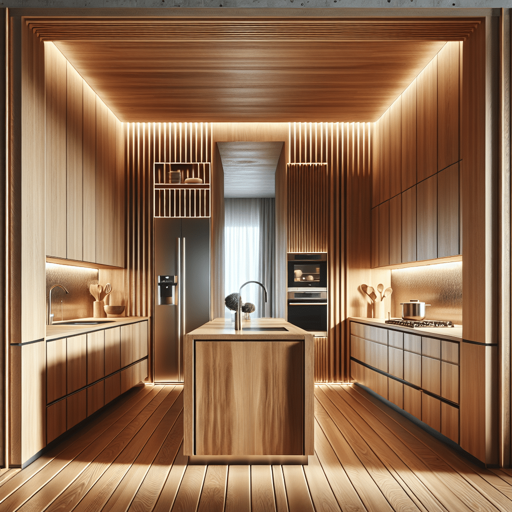 Cocinas de Madera: Modernidad con Estilo Atemporal y Funcionalidad