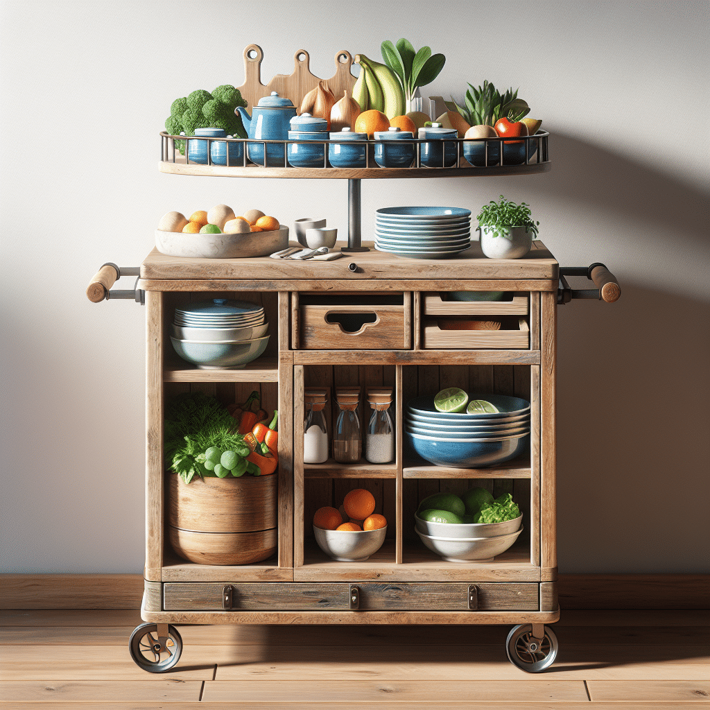 Carrito de Cocina de Maisons du Monde: La Solución Perfecta para Optimizar Espacios