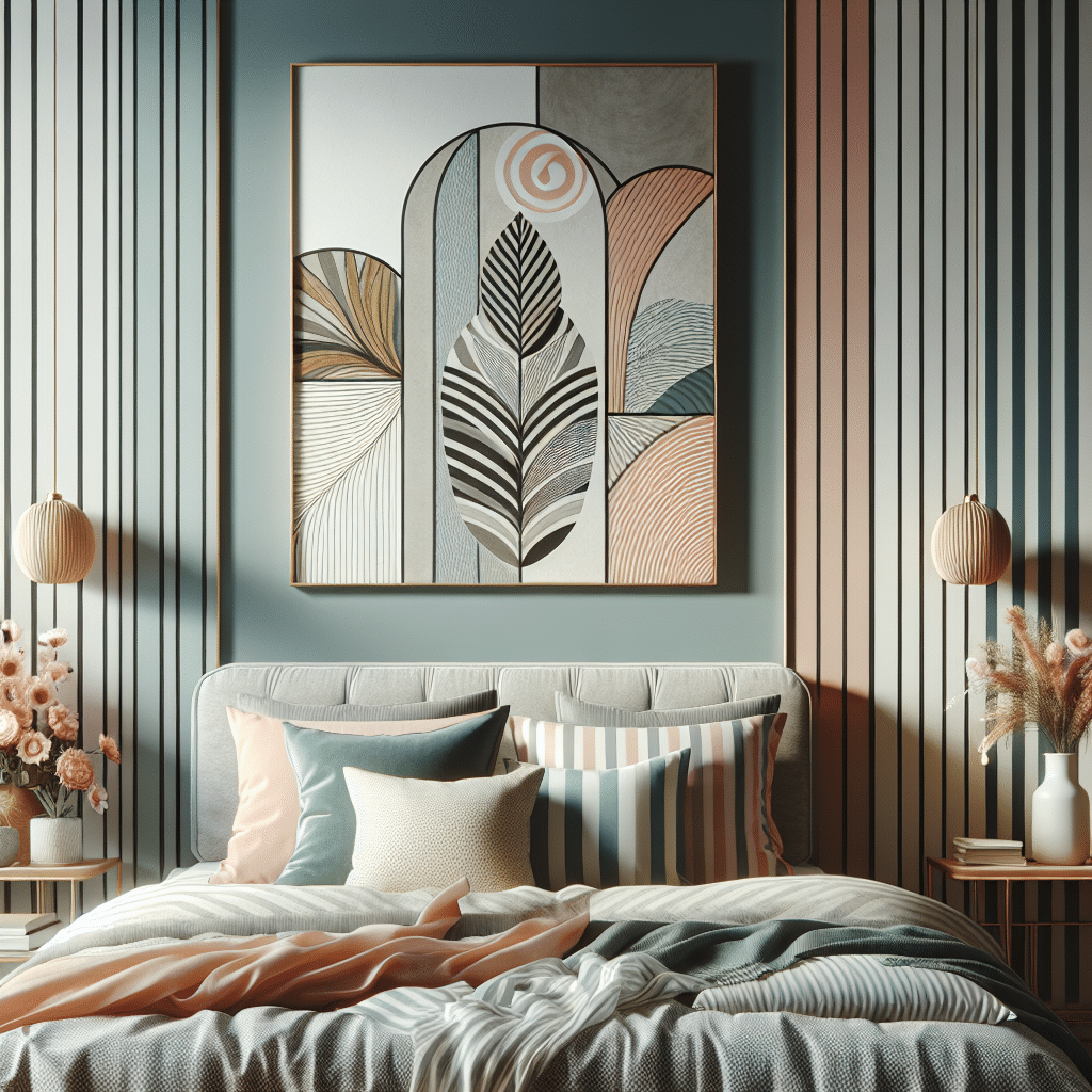 Rayas con Estilo: Inspira Tu Dormitorio con Elegancia y Creatividad