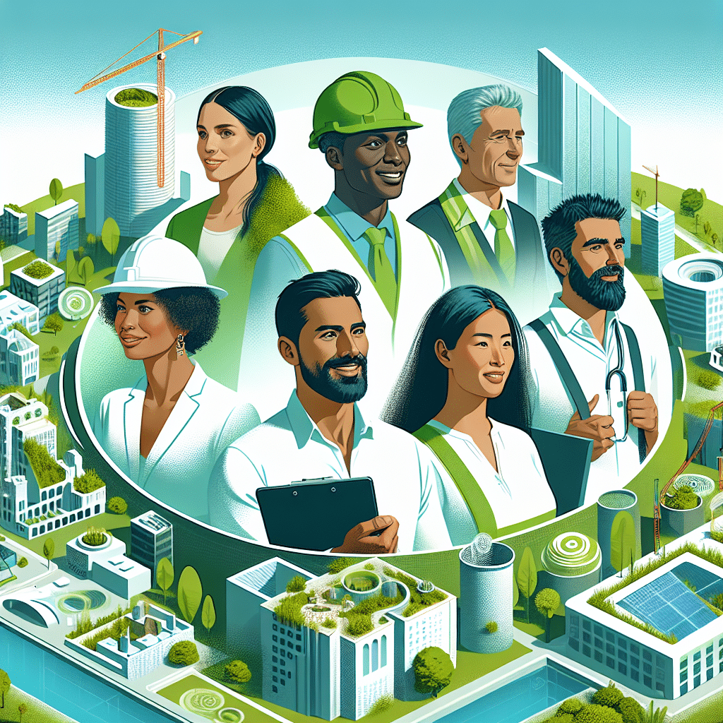 Descubre las Seis Profesiones Vitales para la Construcción Sostenible en 2025