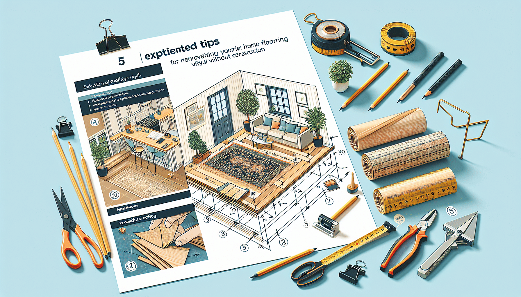 Transforma Tu Suelo: 5 Secretos de Experto para Renovar con Vinilo Sin Obras