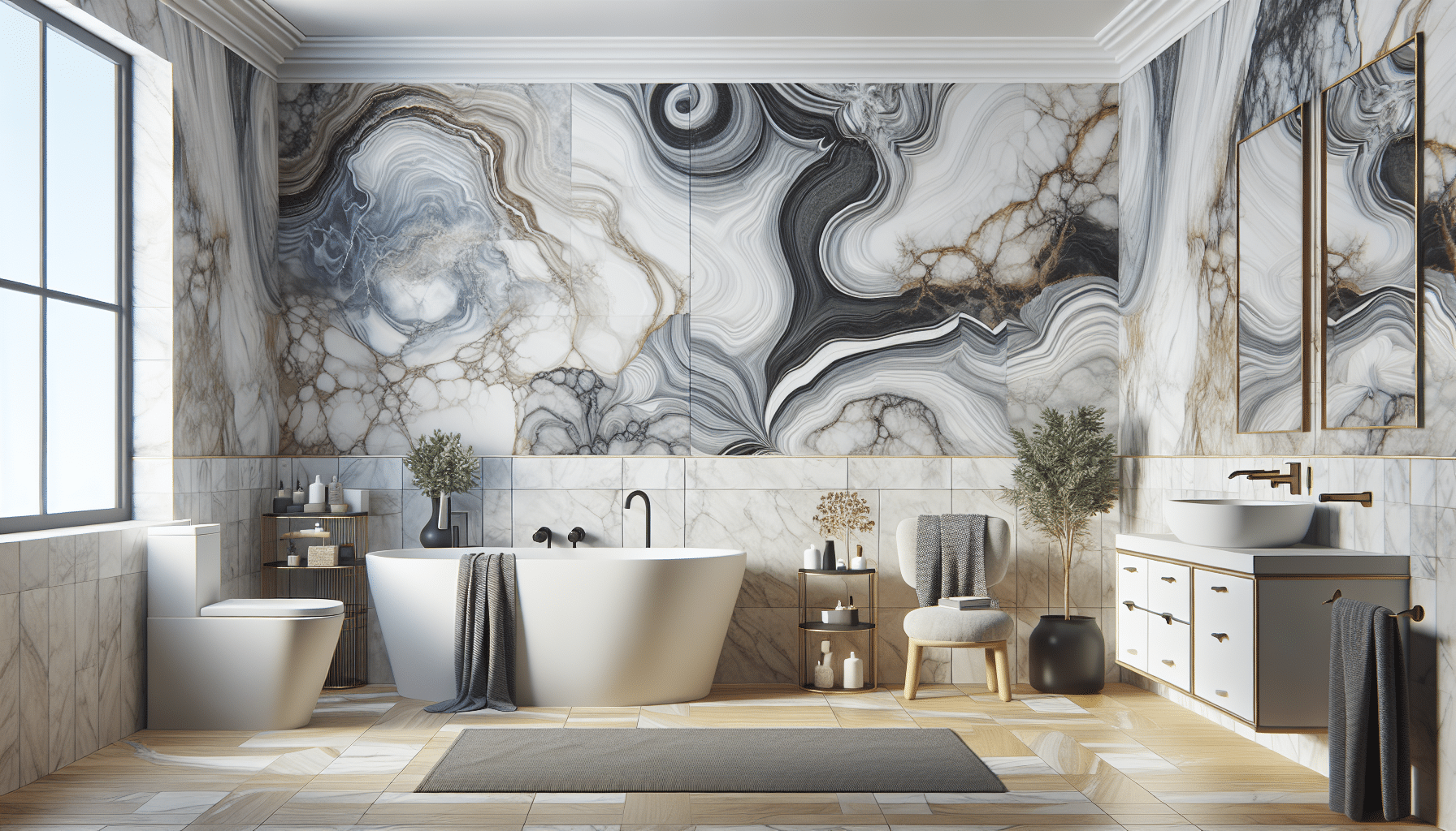 Transforma Tu Baño con Estilo: Guía para Incorporar Paredes de Mármol