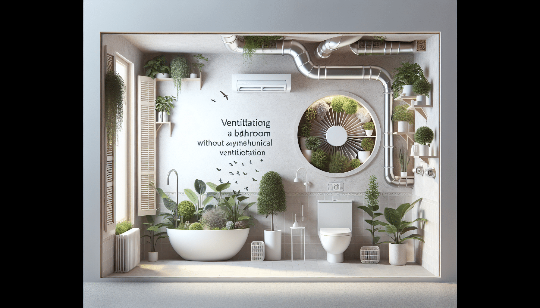 Soluciones Creativas para Ventilar un Baño sin Ventanas ni Sistemas Mecánicos