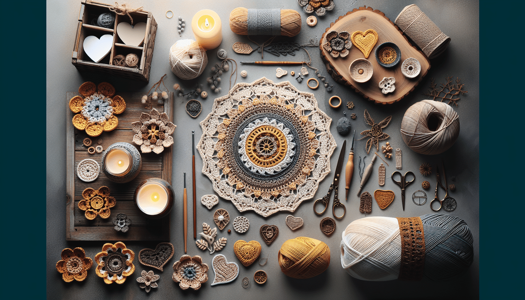 Embellece Tu Espacio: Elegancia y Calidez en Crochet