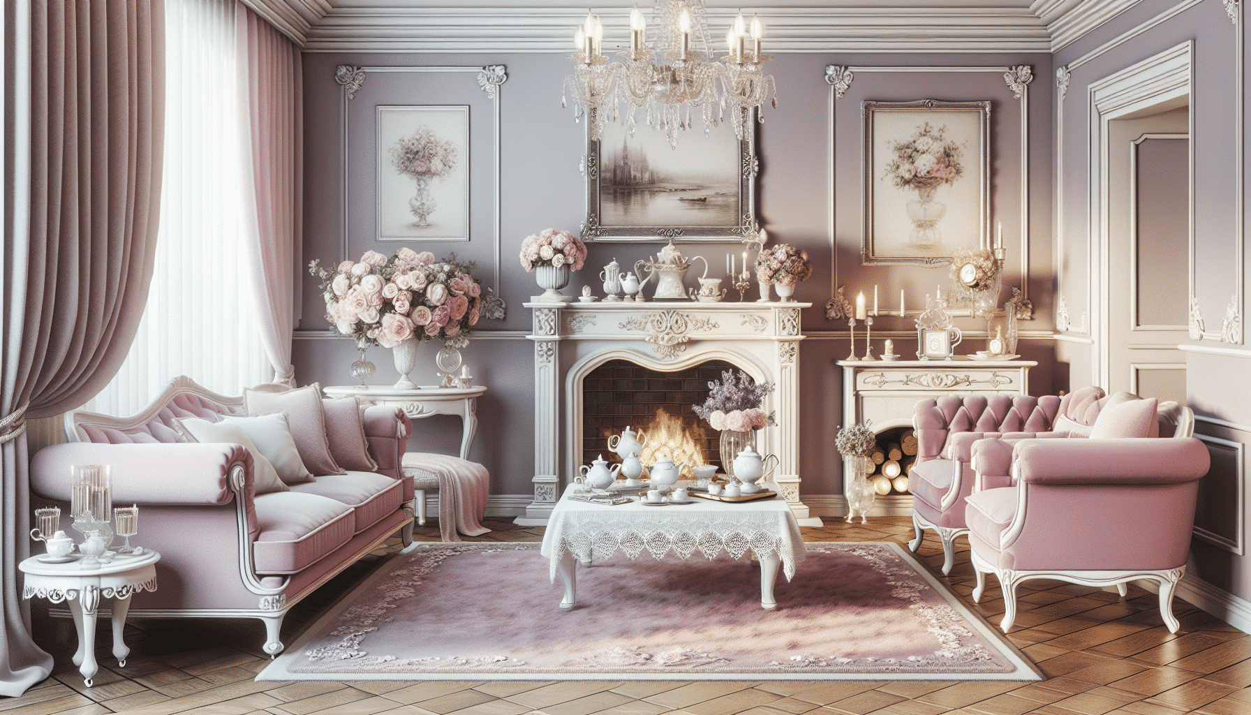 Transforma Tu Salón en un Espacio Romántico y Encantador: Guía de Decoración