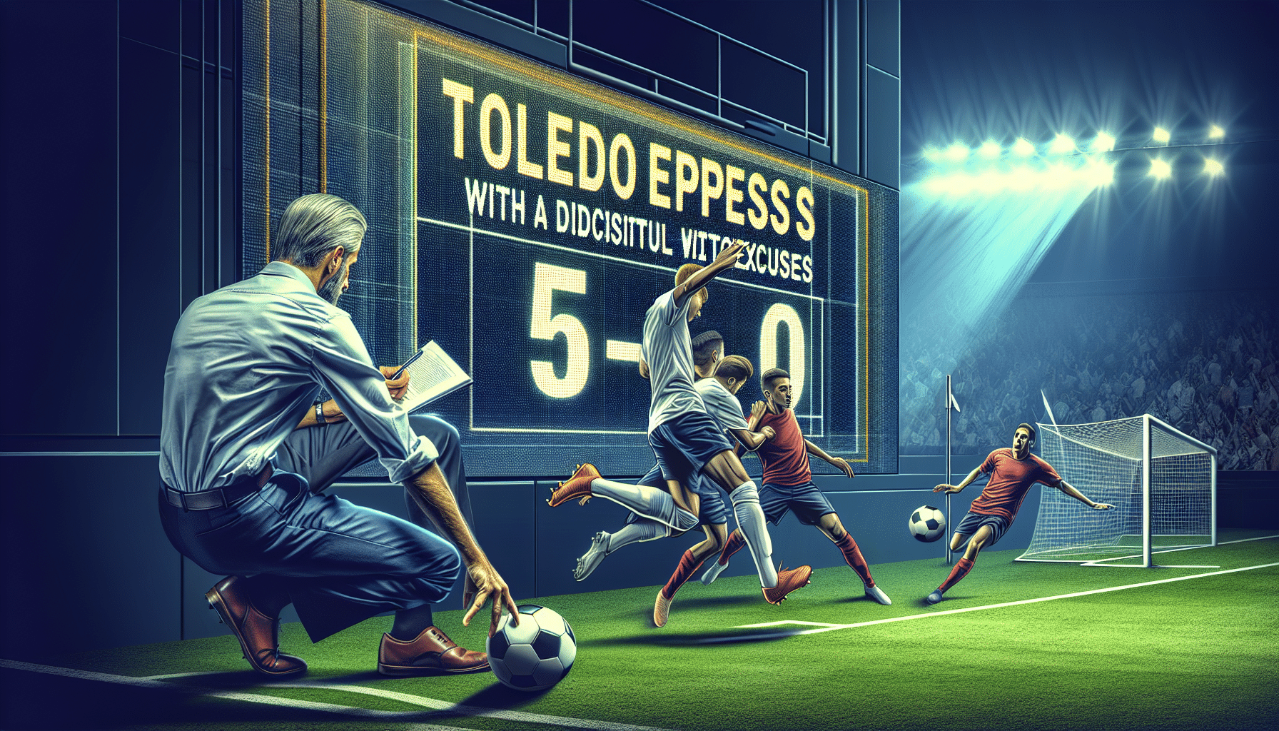 El Toledo se impone con autoridad tras un contundente 5-0 sin excusas