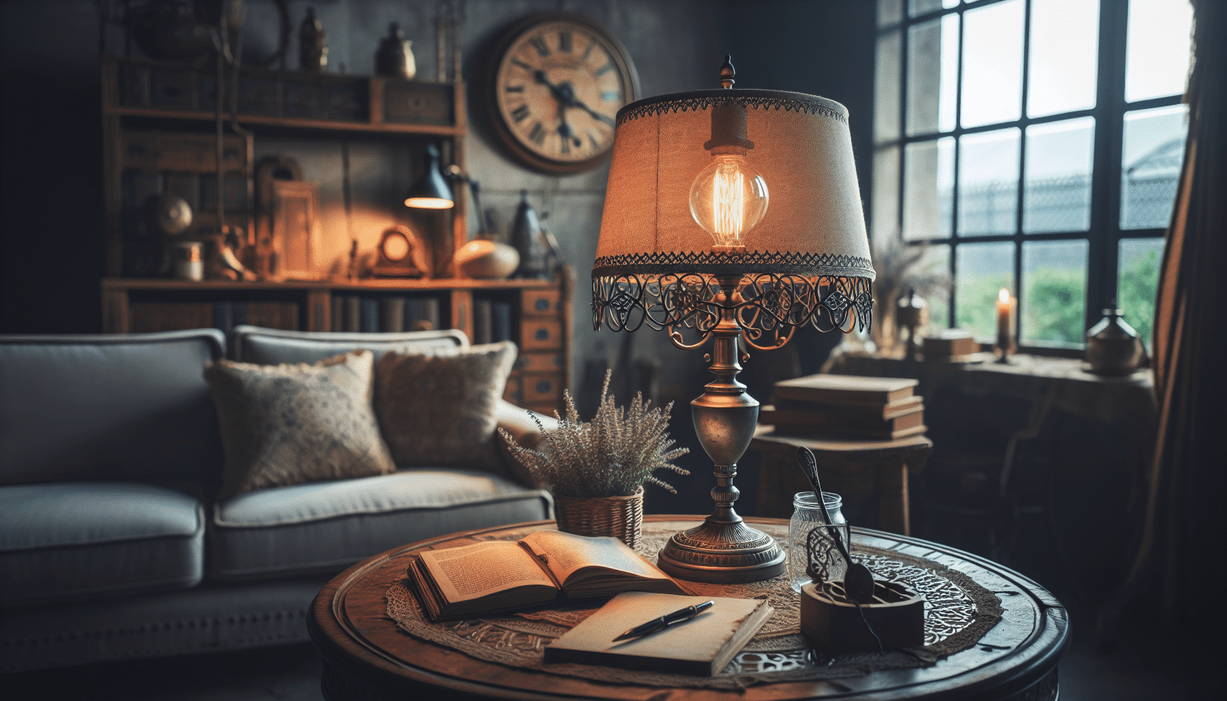 Lámpara Vintage: El Toque Cálido y Relajante para tu Espacio