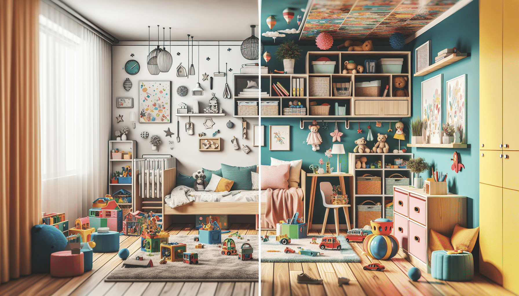 Evitando Errores Frecuentes al Decorar el Dormitorio de tus Pequeños