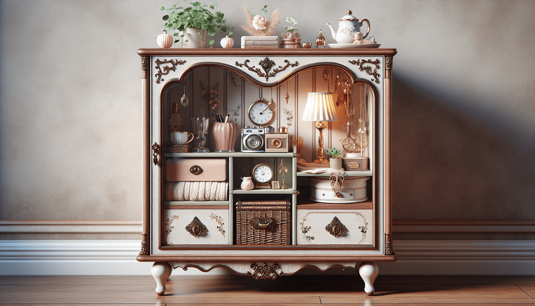 Encanto Clásico: El Mueble Vintage que Transformará tu Salón