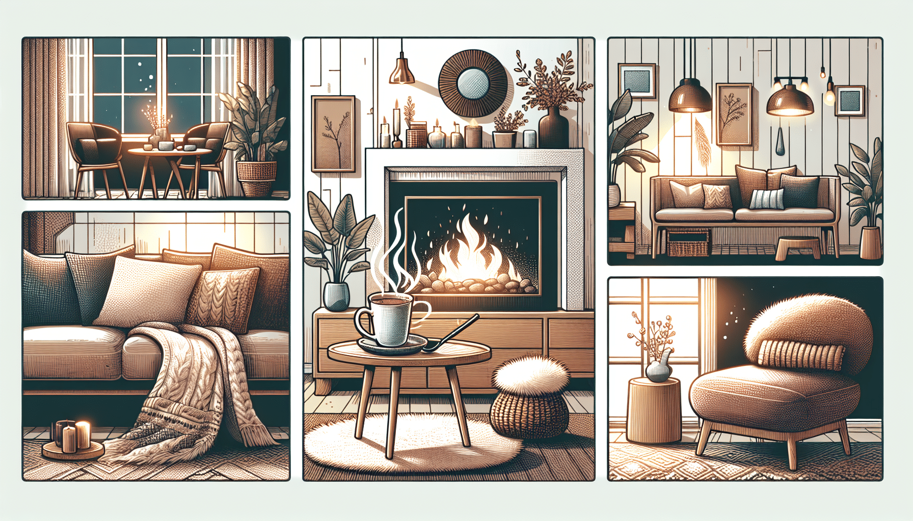 Crea un Refugio de Confort: 5 Estrategias para un Salón Acogedor Inspiradas en el Hygge