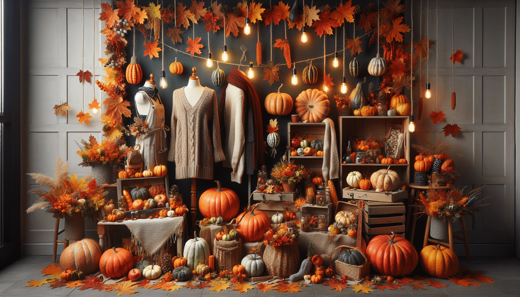 Innovadoras Propuestas para Escaparates de Otoño Únicos