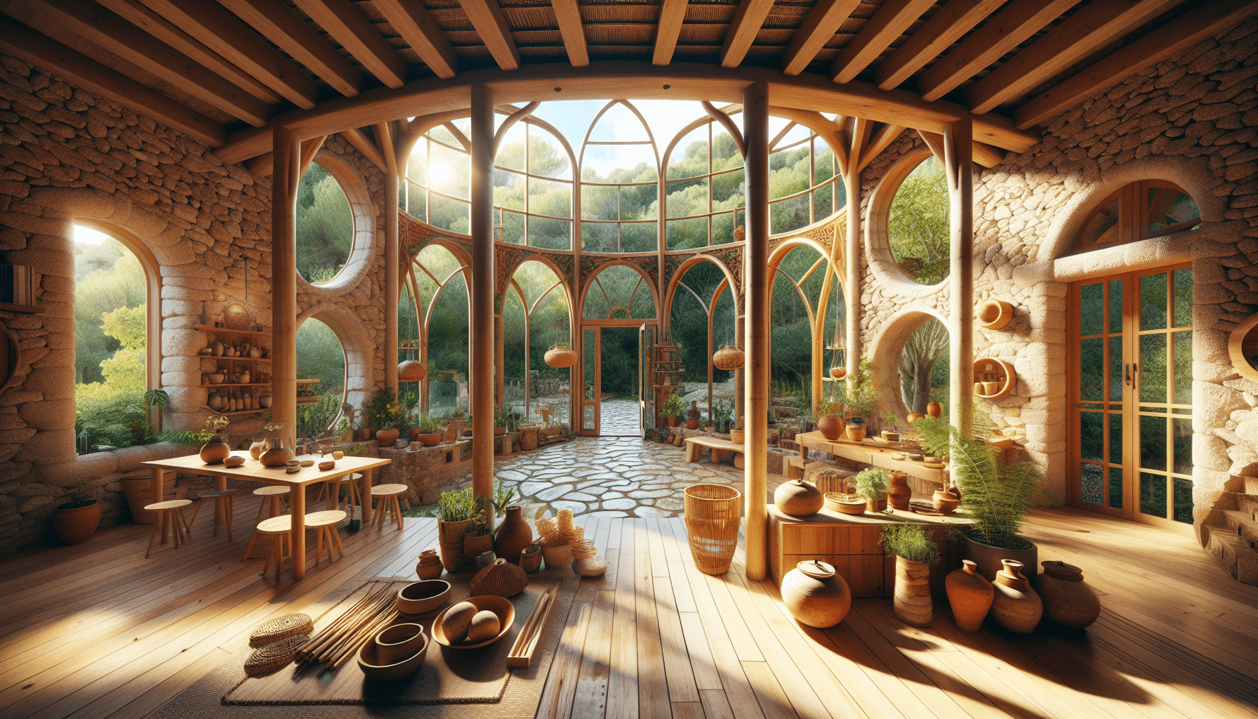 Transformación Natural: Gisela Elige Materiales Ecológicos para su Hogar en las Afueras de Barcelona