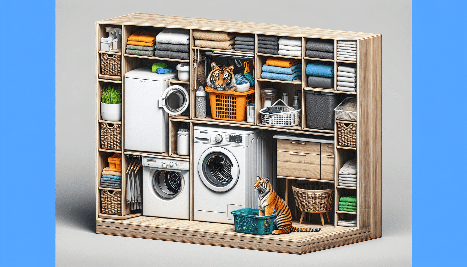 Tiger Revoluciona el Lavado en Espacios Compactos con su Innovador Sistema de Gestión de Ropa Sucia