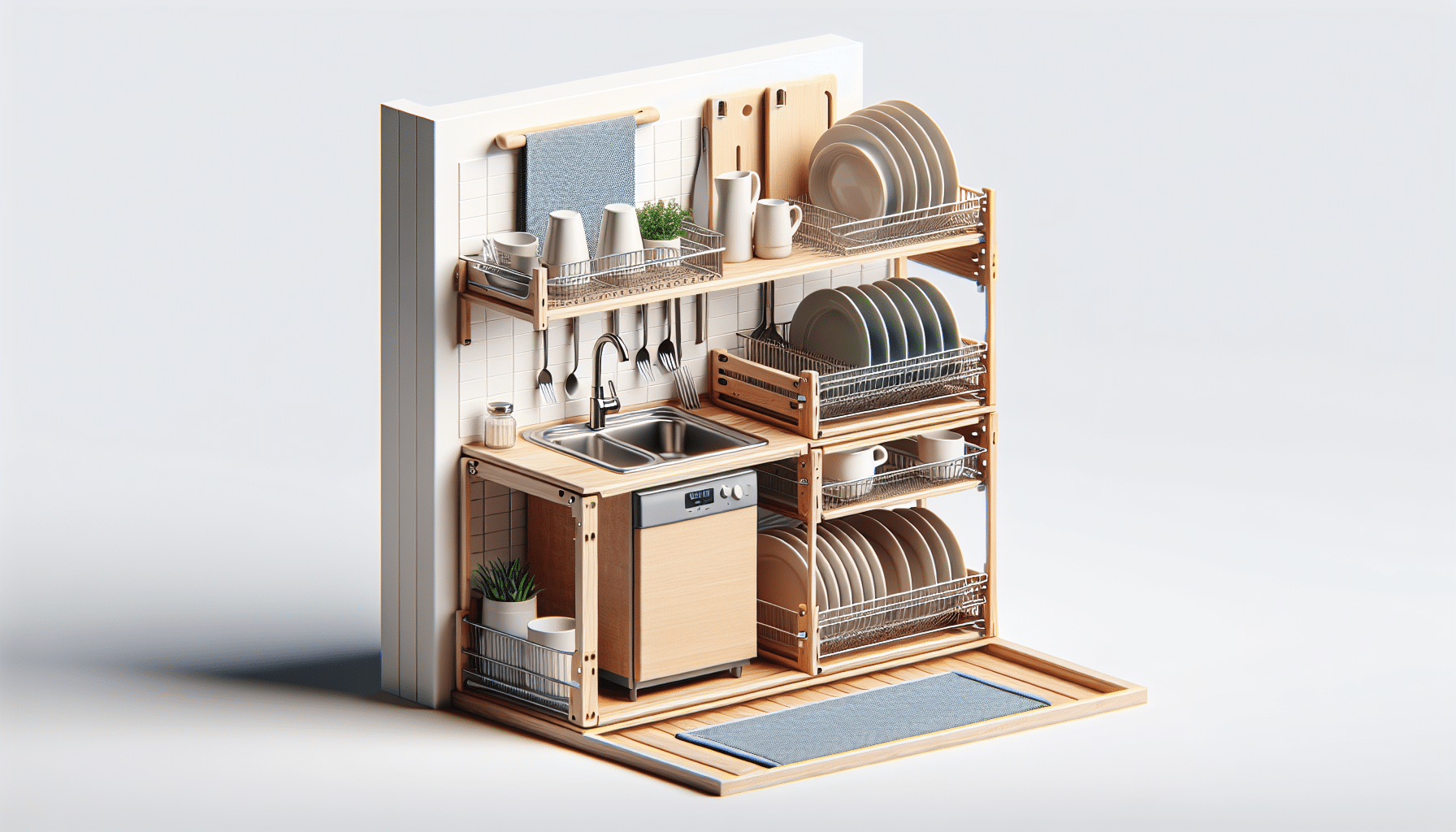 Lidl Lanza Innovador Secador de Vajilla para Optimizar Espacios Reducidos en la Cocina