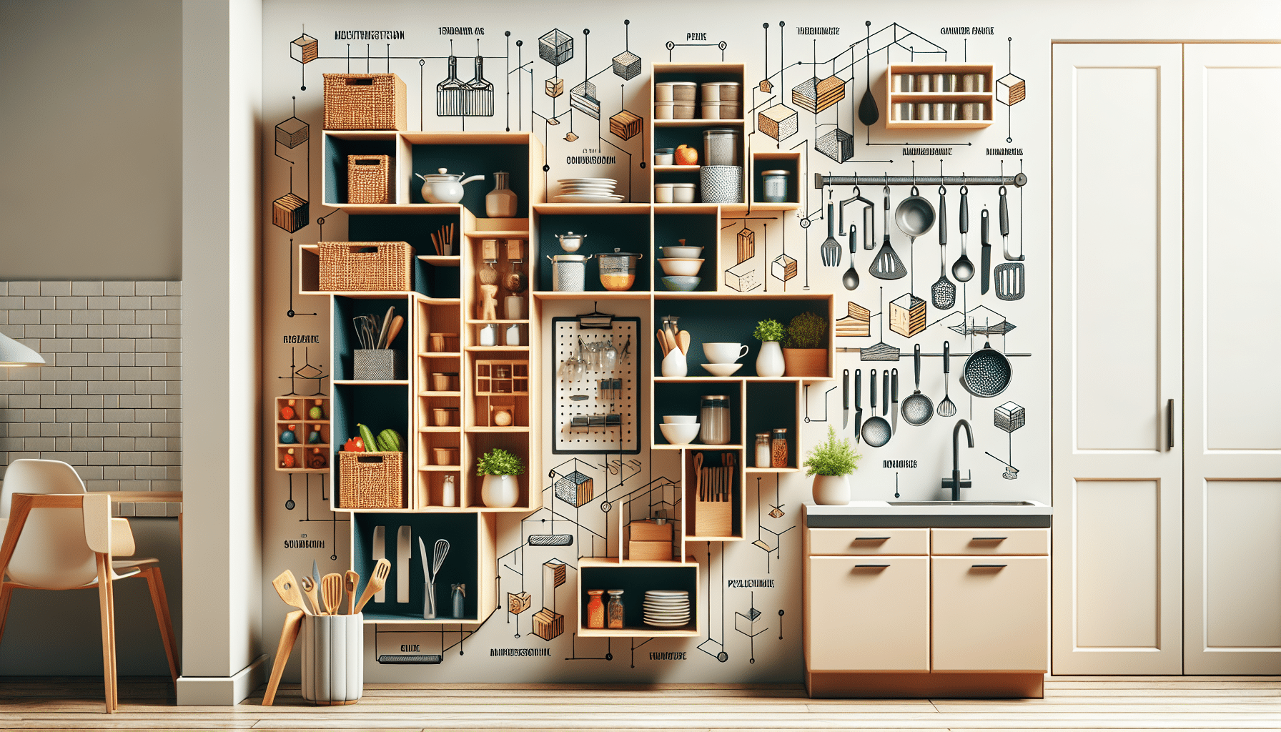 Optimiza Cada Rincón: Soluciones Inteligentes para el Almacenamiento en tu Cocina