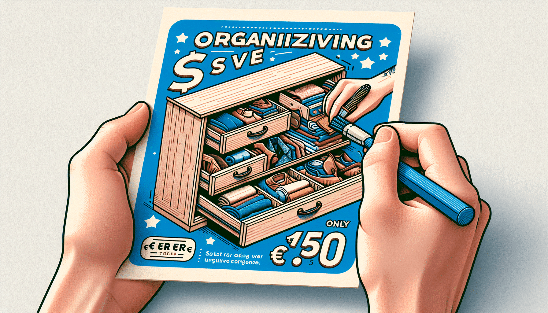 Organiza tu Armario o Cajón por Solo 1,50 Euros