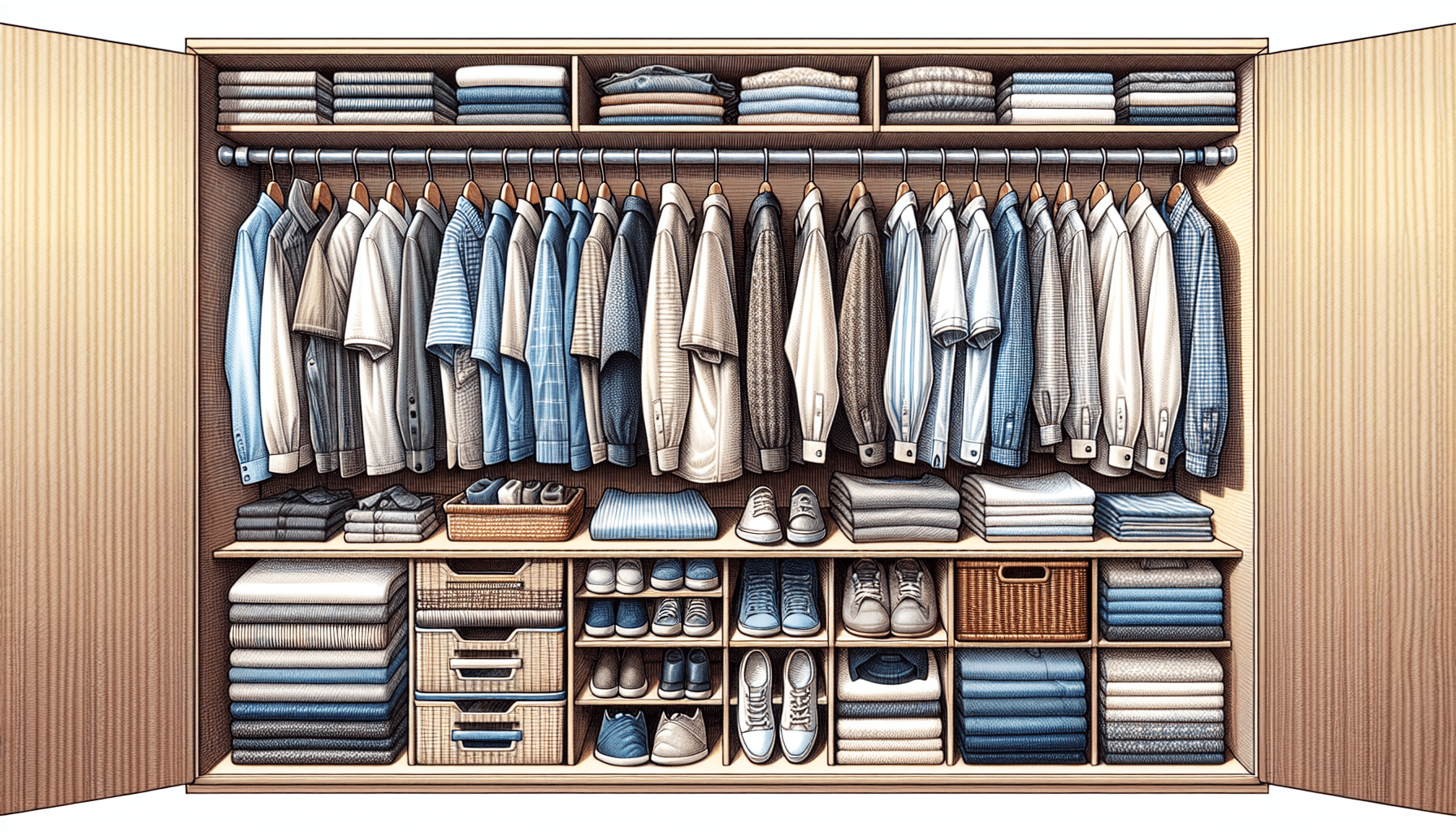 Organiza Tu Ropa de Manera Eficiente: El Enfoque Japonés de Marie Kondo Sin Usar Perchas