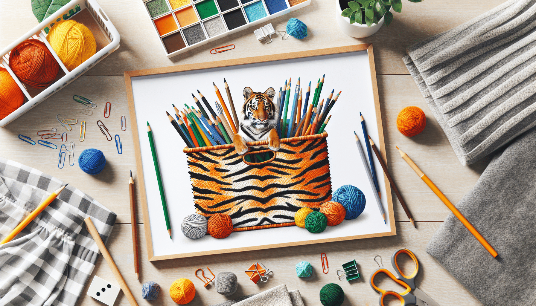 Transforma Tu Espacio: Añade Color y Orden con la Cesta de Tiger