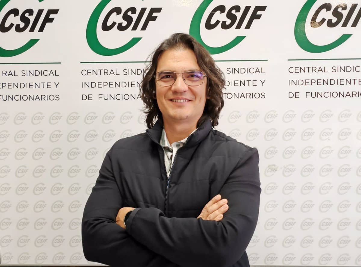 Raúl Turín toma las riendas de CSIF Toledo, sucediendo a Enrique de la Rosa.