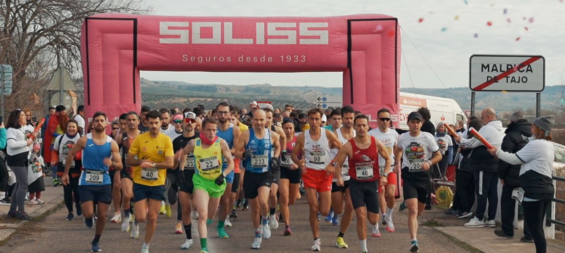 Récord de participación y solidaridad en la X Carrera Popular de Malpica de Tajo