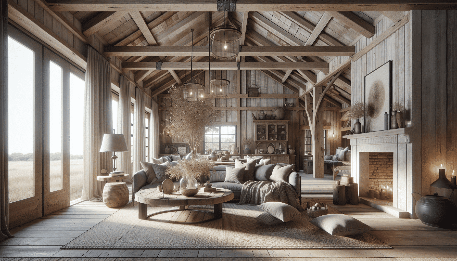 Vicky Martín Berrocal: Estilo Rústico y Elegante en su Casa de Campo