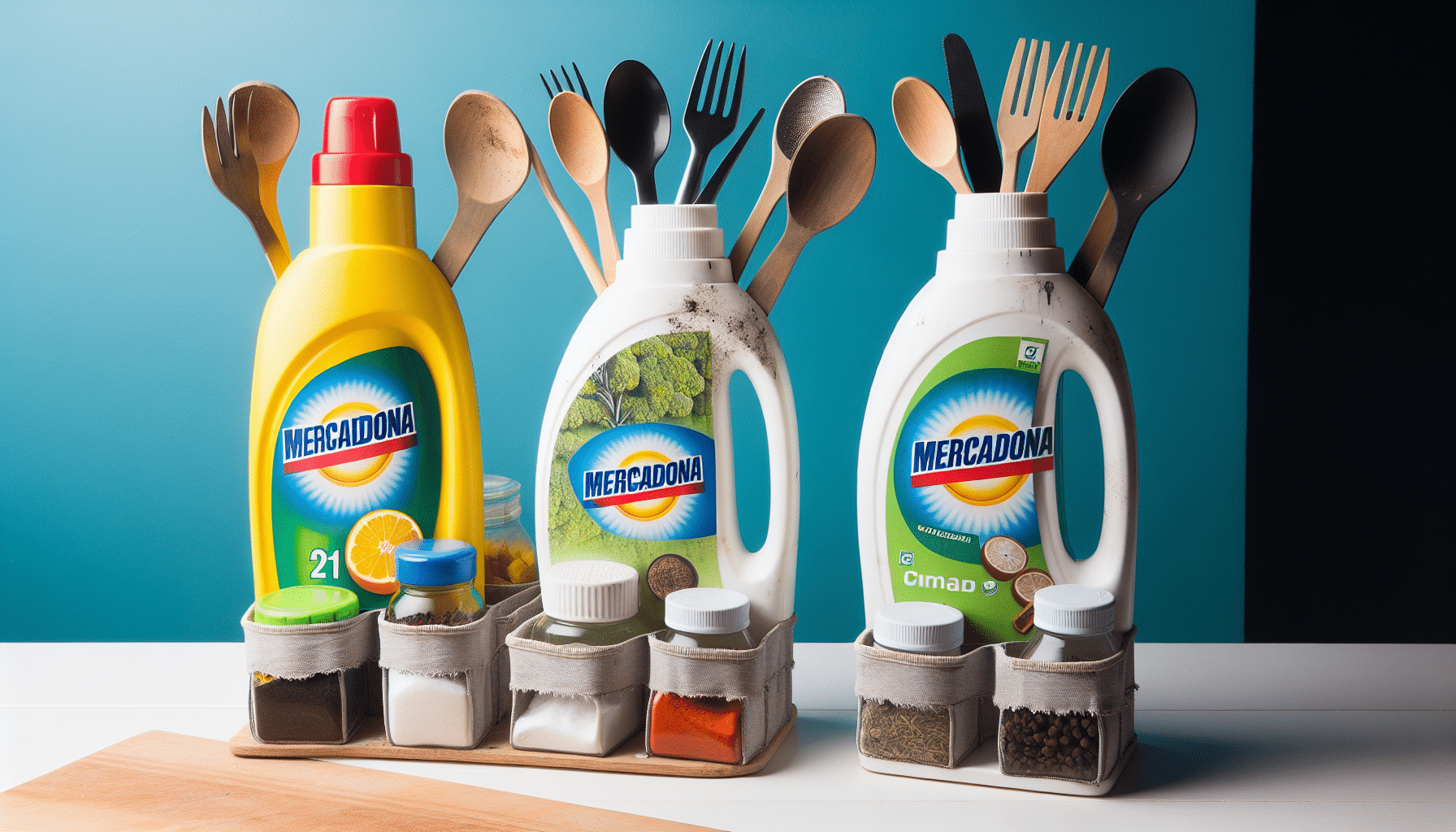 Organiza tu Cocina Reinventando los Botes de Detergente de Mercadona