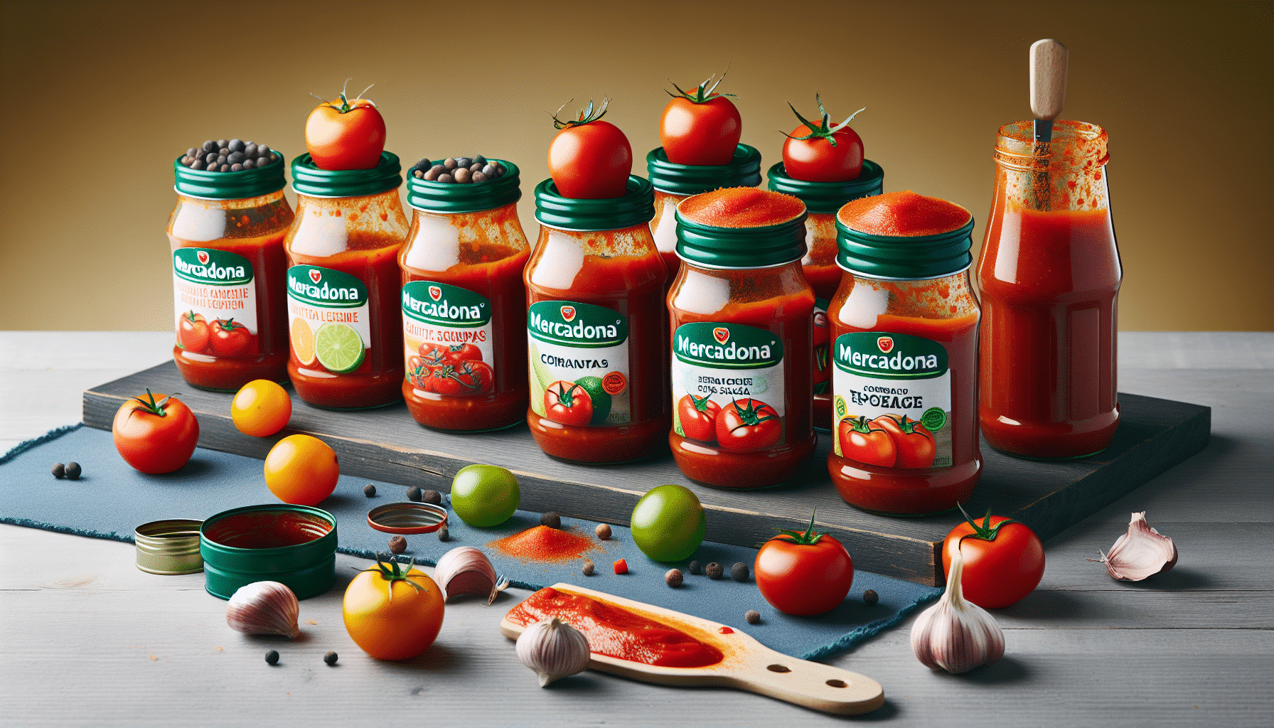 Organización Ingeniosa: Convierte Botes de Tomate Frito de Mercadona en Prácticos Organizadores de Encimeras