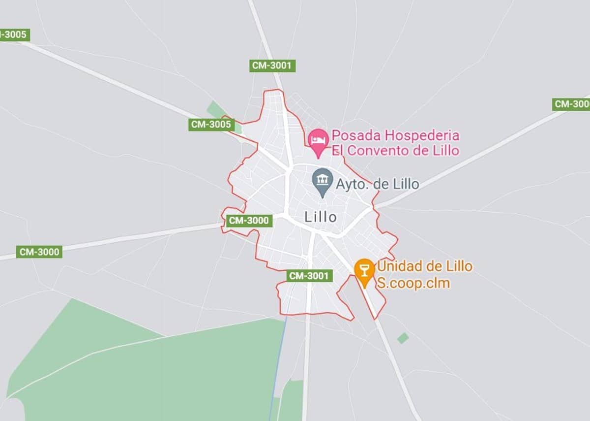 Hombre ingresado en el hospital por inhalación de humo tras un incendio en una casa en Lillo, Toledo.