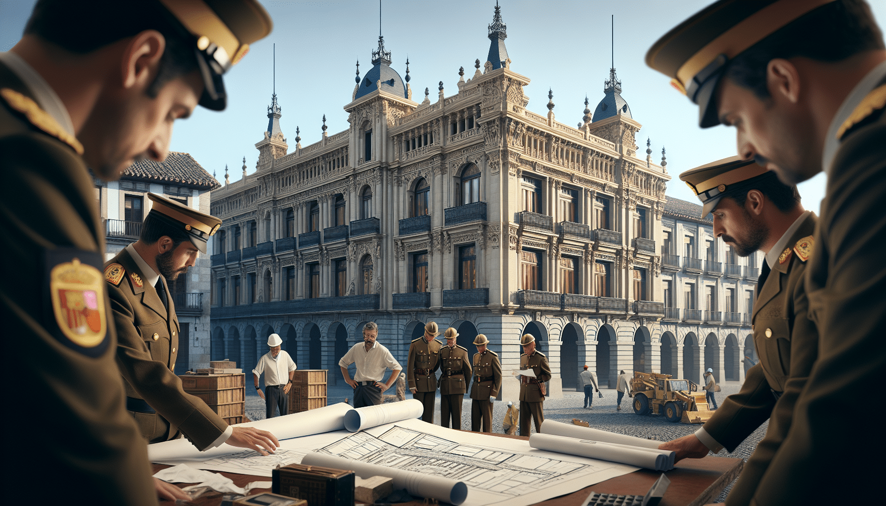 Velázquez asigna espacios municipales a la Guardia Civil para facilitar su labor durante las obras del cuartel.