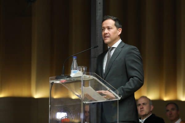 Velázquez destaca la colaboración entre Toledo y la Universidad de Castilla-La Mancha en esta nueva etapa de retos compartidos.