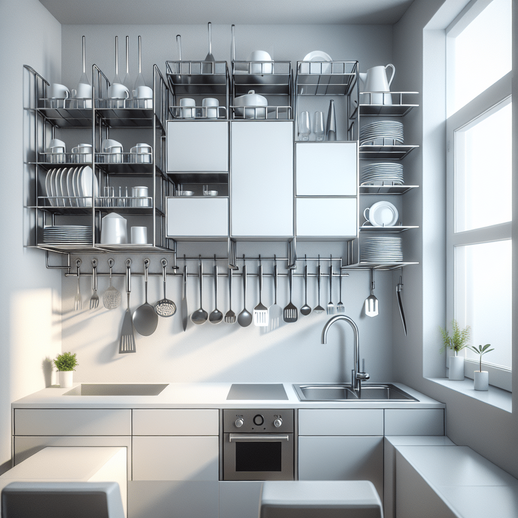 Soluciones de Bauhaus: Maximiza el Espacio en Cocinas Pequeñas con Secadores de Platos Innovadores