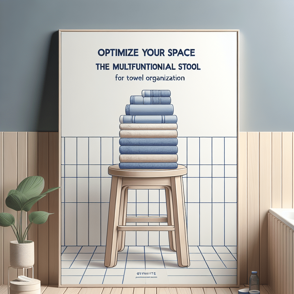 Optimiza tu Espacio: El Taburete Multifuncional de Ikea para Ordenar Toallas