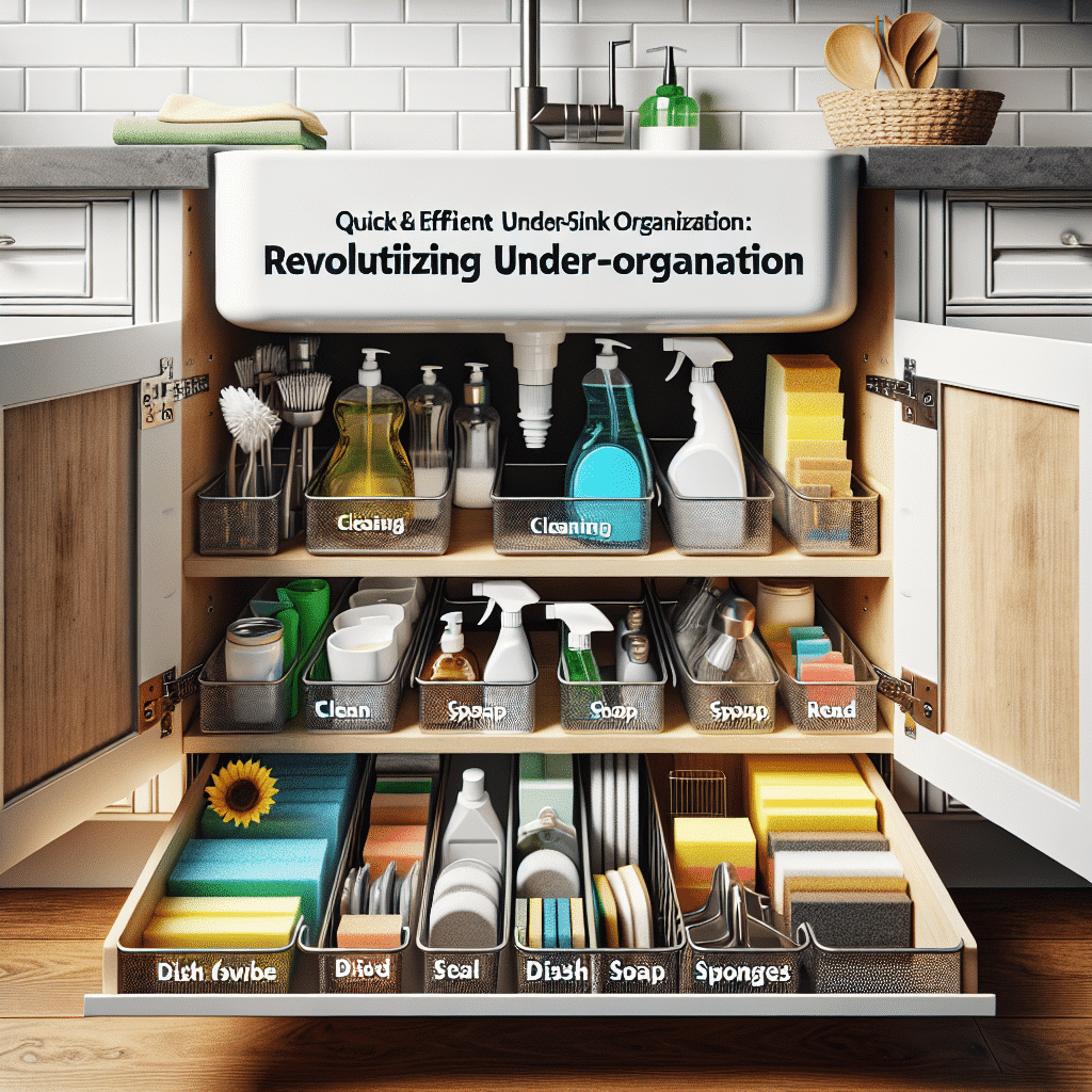 Amazon Revoluciona la Organización del Espacio Bajo el Fregadero: Un Método Rápido y Eficaz